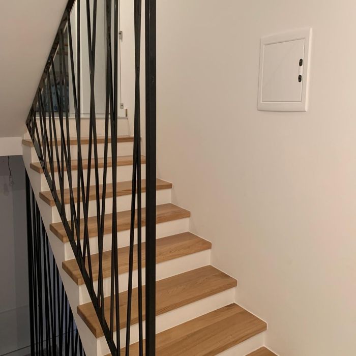 Konstrukcija ograde unutarnjeg stubišta