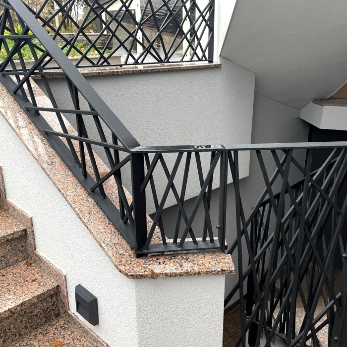 Konstrukcija ograde vanjskog stubišta