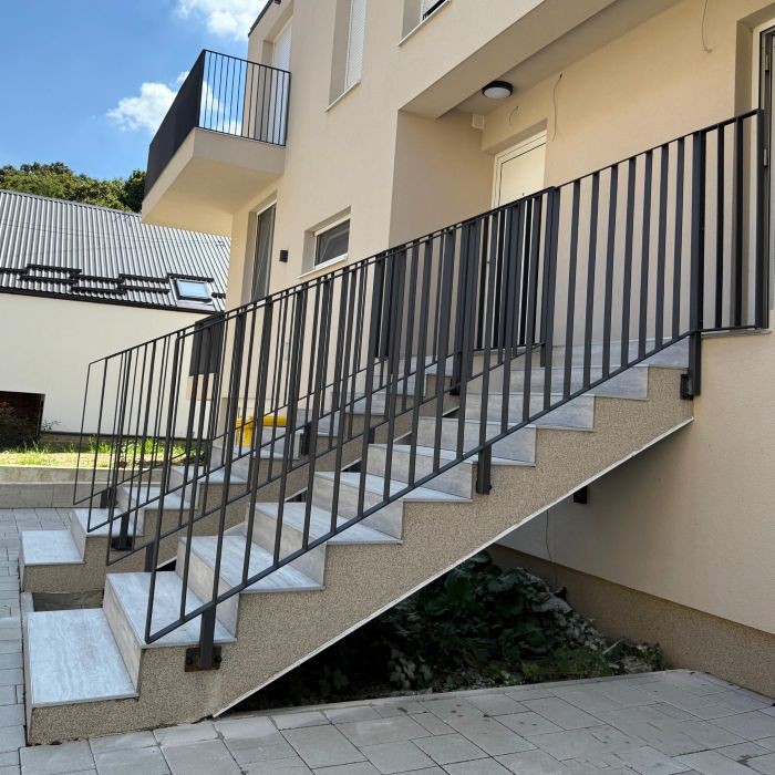 Konstrukcija ograde vanjskog stubišta