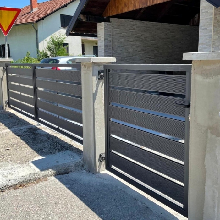 čelična dvorišna ograda