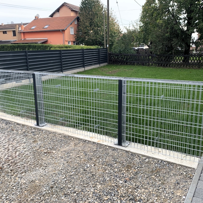 mrežna konstrukcija ograde za granulat